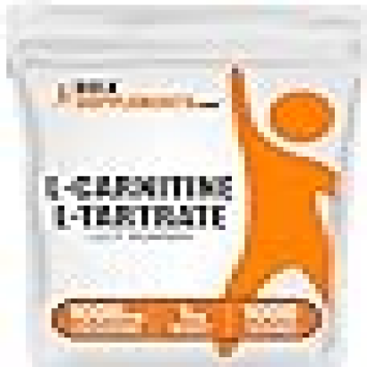 BULKSUPPLEMENTS.COM L-Carnitine Tartrate Powder - Carnitine Supplement, L-Carnitine L-Tartrate, L Carnitine 1000mg - Unflavored & Gluten Free, 1000mg per Serving, 1kg (2.2 lbs) (Pack of 1)