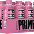 PRIME Hydration Drink 12x Bottles: Strawberry Watermelon