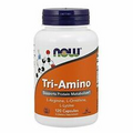 NOW Supplements, Tri-Amino with L-Arginine, L-Ornithine, L-Lysine, Supports P...