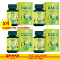 4x60tab New Dago Green Natural Herbal Detox Lose Weight Slim Burn Belly Fat Diet