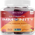 SUKU Ultimate Immunity Gummies 50 - Elderberry, Echinacea, Propolis