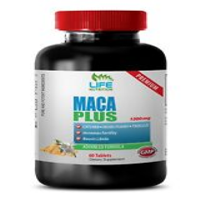 L-Arginine Plus - Maca Premium 1275mg - Fat Burner Booster Ultimate Pills 1B