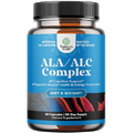 Pure Alpha Lipoic Acid Supplement with Acetyl L-Carnitine - Natural ALA ALC Amino Acids Boost Memory Support Mental Performance and Raise Energy Levels Metabolism - 60 Capsules