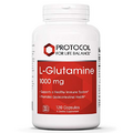 Protocol L-Glutamine 1,000mg - Supports Gut Health & Immunity* - Amino Acid Supplement - Capsules for Gastrointestinal Integrity* - Made Without Gluten, Dairy-Free, Kosher - 120 Veg Caps