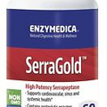 Enzymedica,  SerraGold  60 Capsules, Casein-Free, Dairy-Free, Egg-Free,