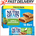 3-Pack Nutri-Grain Soft Baked Breakfast Bars Real Fruit & Whole Grains 16-Bars