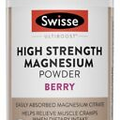 Swisse UltiBoost Magnesium Powder High Strength 180g Berry