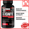 Force Factor Test X180 Ignite Testosterone Booster for Men, Testosterone Support