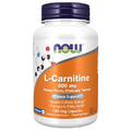 NOW Supplements, L-Carnitine 500mg, Purest Form, Amino Acid, Fitness Support*, 180 Veg Capsules