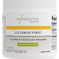 Integrative Therapeutics Glutamine Forte - L-Glutamine Amino Acid with Bioavailable Theracurmin - Supports Gut Health* - Lemon Lime Flavored Drink Mix - Gluten Free - Dairy Free - Vegan - 7.1 oz