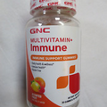 GNC Multivitamin+ Immune Support 30 Gummies Assorted Fruit Flavor !