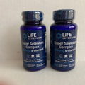 Life Extension Super Selenium Complex 100 Vegetarian Caps, 200 mcg,  TWO BOTTLES