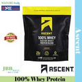 Ascent 100% Whey, Native Whey Protein Blend, Chocolate, 4.25 lbs Exp. 09/25