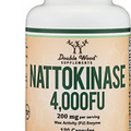 Nattokinase Supplement 4,000 FU Servings, 120 Cap  Circulatory by Double Wood
