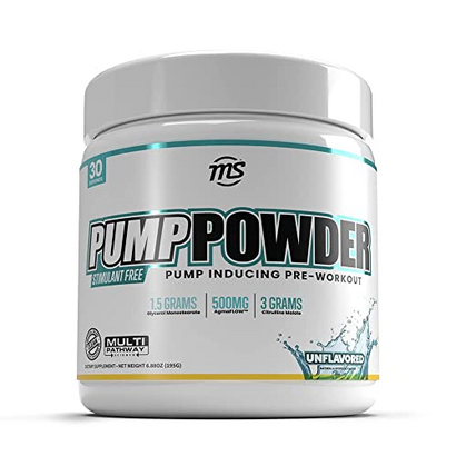 Man Sports Pump Powder. Stimulant Free Neutral Flavored Pre Workout Drink, Best for Preworkout - Energy Pump Powder for Men and Women, Help Fuel Your Workout (30 Days Supply Workout Supplement)