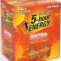5 Hour Energy Shot Peach Mango Extra Strength 24 Ct Box 1.93 oz Bottles Five Hr