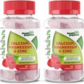 Calcium Magnesium & Zinc + Vitamin D Gummies 2 Pack