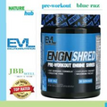 EVLution Nutrition, ENGN Shred, Pre-Workout Engine Shred, Blue Raz, Exp. 03/24