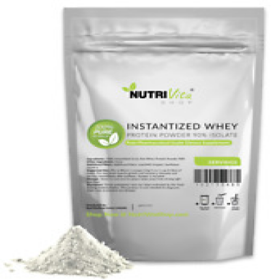10lb 100% Pure Organic Instantized Whey Protein Isolate 90% (Unflavored)