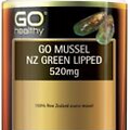 GO Healthy NZ Green Lipped Mussel 520mg 180 Caps