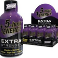 5 Hour Energy Extra Strength Grape 12 Count Box, 1.93 oz (12 Bottles)