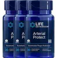 Life Extension Arterial Protect 30 Vegetarian Capsules ( 3 Bottles )