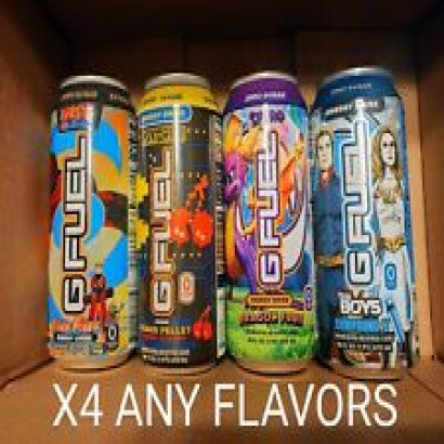 G Fuel Energy 4pk Can Variety Pack 4x 16oz YOU PICK FLAVORS SEALED | ANY COMBO