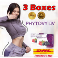 3X Phytovy Liv Detox Dietary Supplements Fiber Natural Extracts Detoxify Liver
