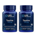Life Extension Taurine 1000 mg Supports Heart Health & Beyond 90 Capsules 2 Pack