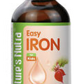 Nature's Nutra® Easy Iron, 2 Fl. Oz (60ml), Premium Kids Vitamin Liquid Drops