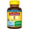Nature Made Vitamin E 1,000 Iu (450 mg) 60 Sgels