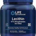 Life Extension Lecithin - 97% Phosphatides De-Oiled, 454 grams