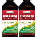 2 Packs Best Naturals Black Seed Oil 16 OZ