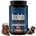 Siren Labs Isolate Premium Whey Protein Powder Keto Isolate and Hydrolysate with Amino Acids Including Glutamine for Lean Muscle Growth and Recovery - Decadent Chocolate (30 Servings)