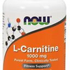 NOW Foods L-Carnitine Tartrate, 1000 mg, 50 Tablets