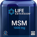 Life Extension,  MSM 1000 mg, Joint Health, Support Muscle, 100 Caps