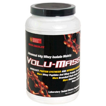 SAN Volu-Mass Ultimate Recovery Protein, Dutch Chocolate, 32 Ounces