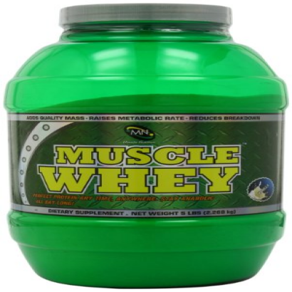 Muscle Nutrition Muscle Whey, Vanilla, 5 Pound
