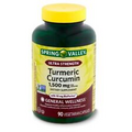Spring Valley Ultra Strength Turmeric Curcumin Dietary Supplement, 1,500 mg, 90