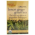 Uncle Lee's Tea Imperial Organic Tea Lemon Ginger Green Tea 18 pckts