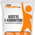 BulkSupplements ALCAR HCL (Acetyl L-Carnitine HCL) - 1500 mg Per Serving