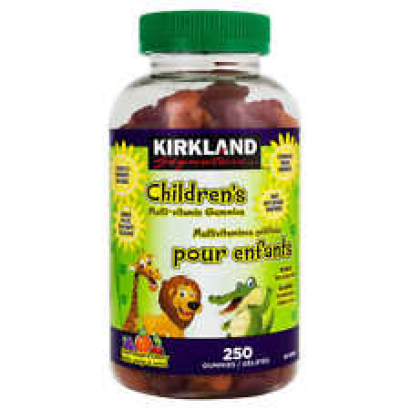 Kirkland Signature Children Multi-vitamin Gummies 250 Gummies Canada LONG EXPIRY