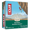 CLIF BAR - Oatmeal Raisin Walnut - Made with Organic Oats - Non-GMO - Plant Based - Energy Bars - 2.4 oz. (6 Pack)