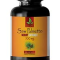 SAW PALMETTO Berry Extract 500mg - Prostate & Bladder Health - 100 Capsules