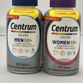 Centrum Silver 50+ Set Men/Women. Multivitamin,Tablet  275 Count 2 Pack