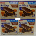 Elevation Caramel Double Chocolate Crunch Snack Advance Bar Keto Support 8oz 220g (Four Boxes)