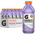 Gatorlyte Rapid Rehydration Electrolyte Beverage Mixed Berry, 20oz Bottle, 12-Pk
