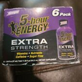 5-hour ENERGY Extra Strength 1.93 fl.oz Grape Flavor Drink - Pack of 6