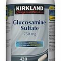 Kirkland Signature Glucosamine Sulfate 750 mg 420 Capsules - Canada -LONG EXPIRY