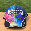 Bang Energy Drink Light Up Embroidered Multi-color Tie Dye Snapback Hat Cap